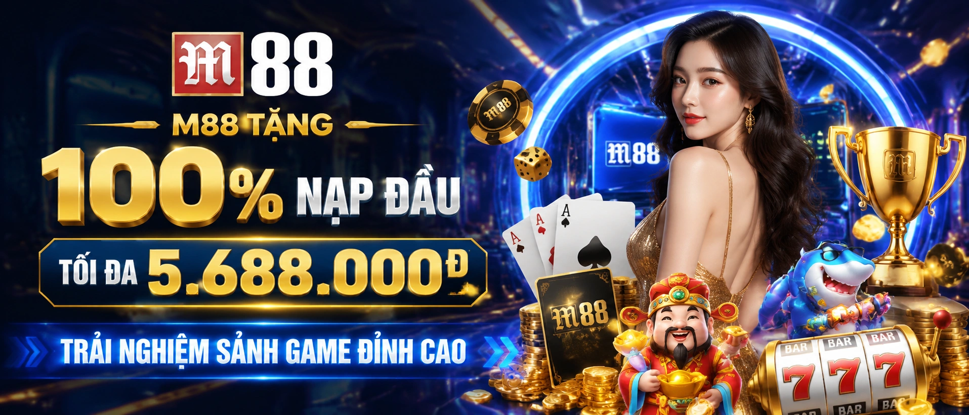 m88.com.bz casino trực tuyến giao diện nổi bật