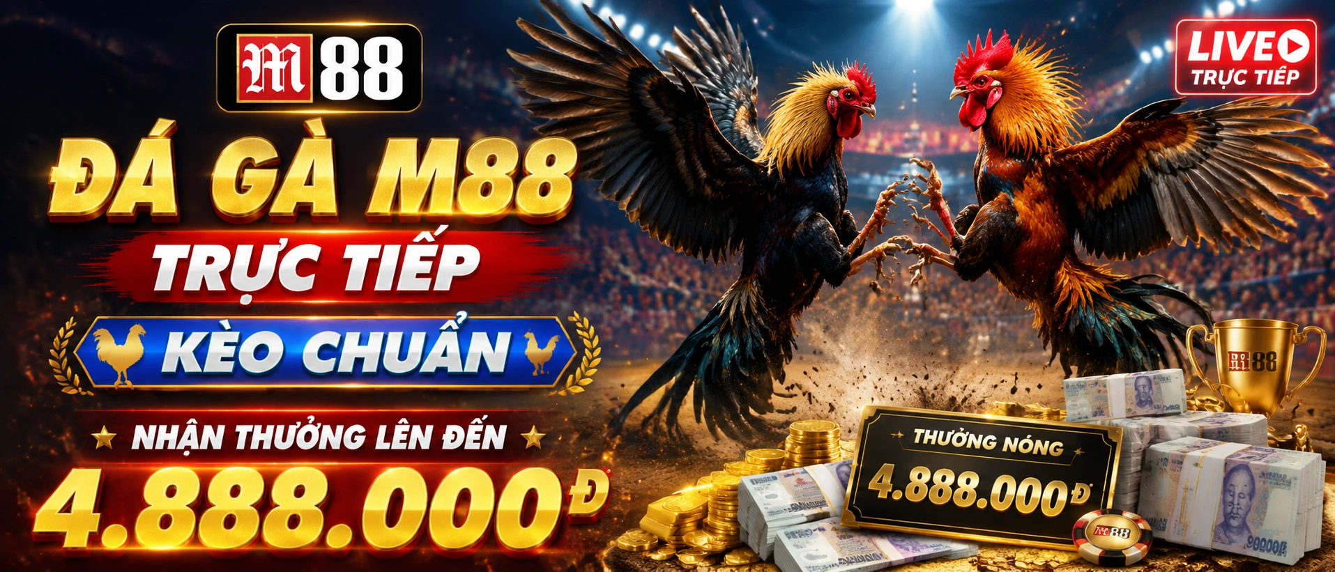 Màn hình Đá Gà trên thiết bị di động